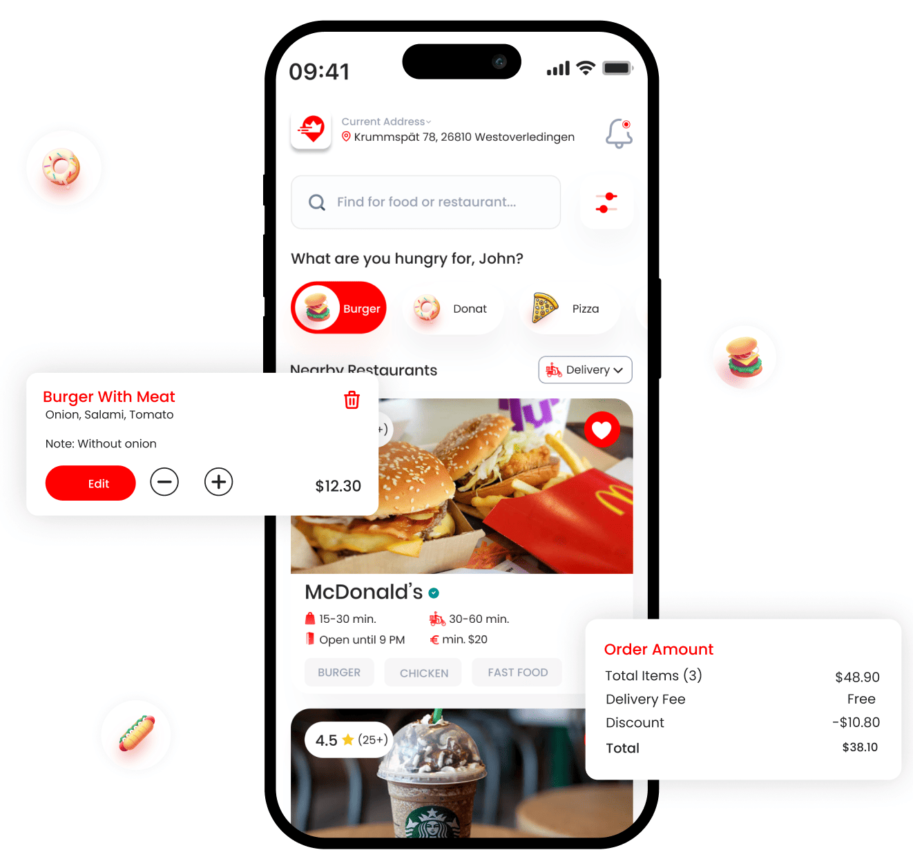 Maple Harvest — Food Delivery App screenshot